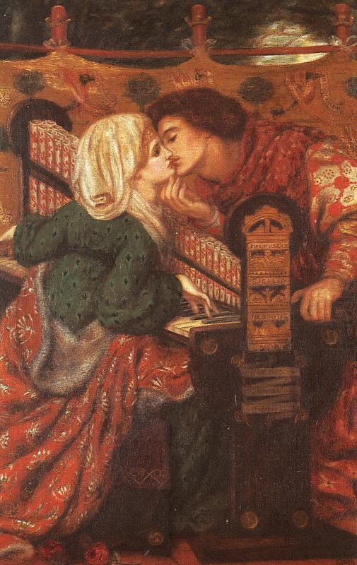 Dante Gabriel Rossetti King Rene's Honeymoon china oil painting image